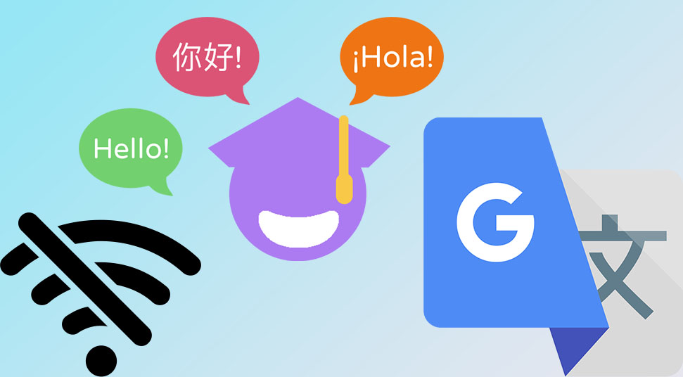 google translate app how to change offline