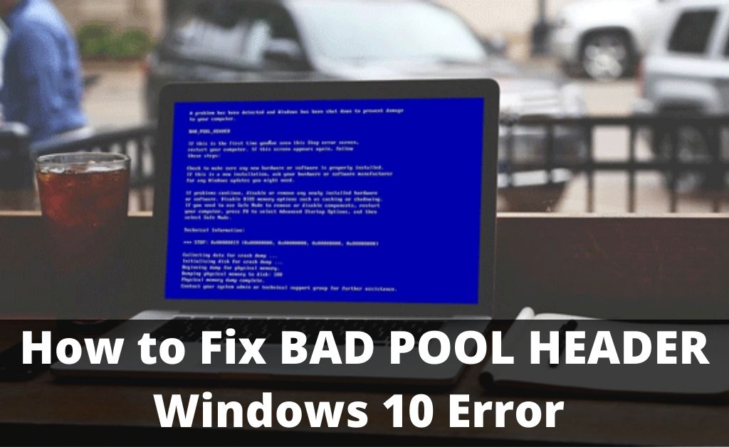 Bad Pool Header Windows 10