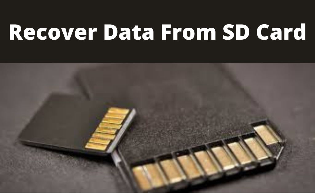 How to Recover Data From SD Card