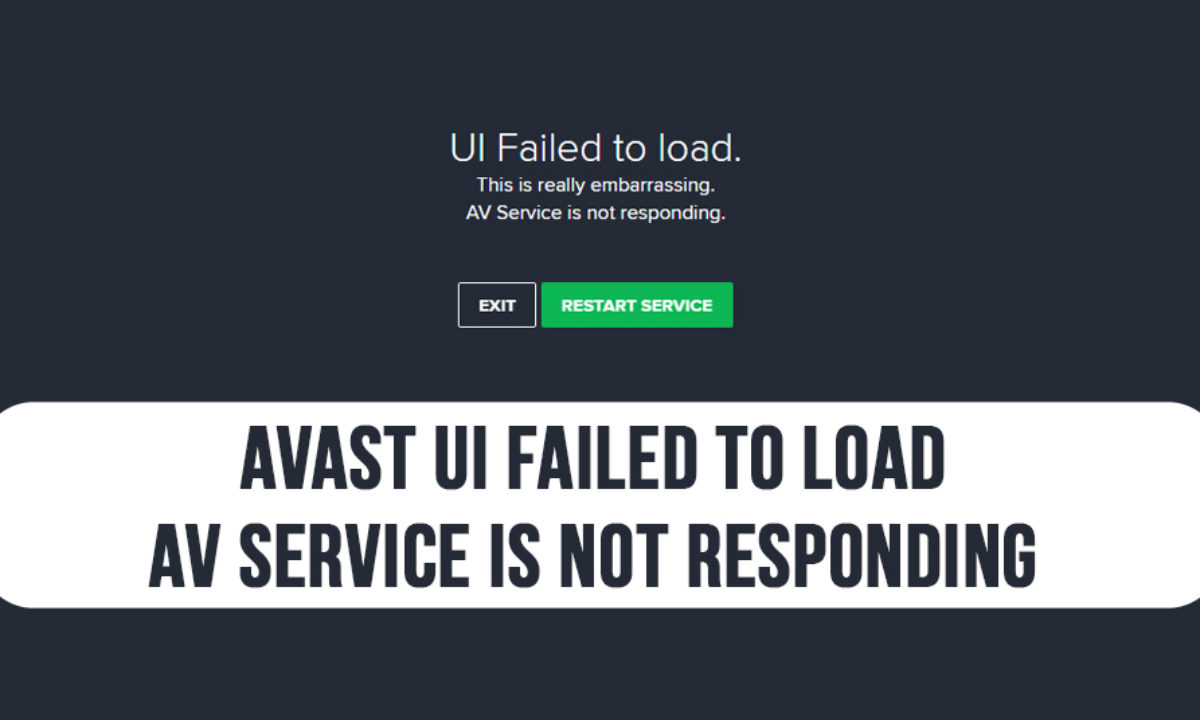 avast failed to load windows 10