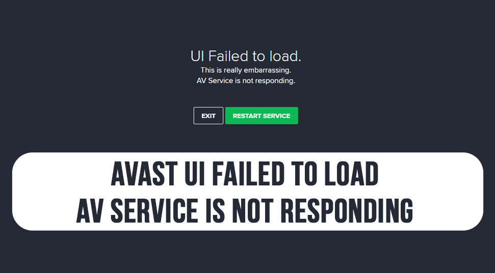 avast ui failed to load