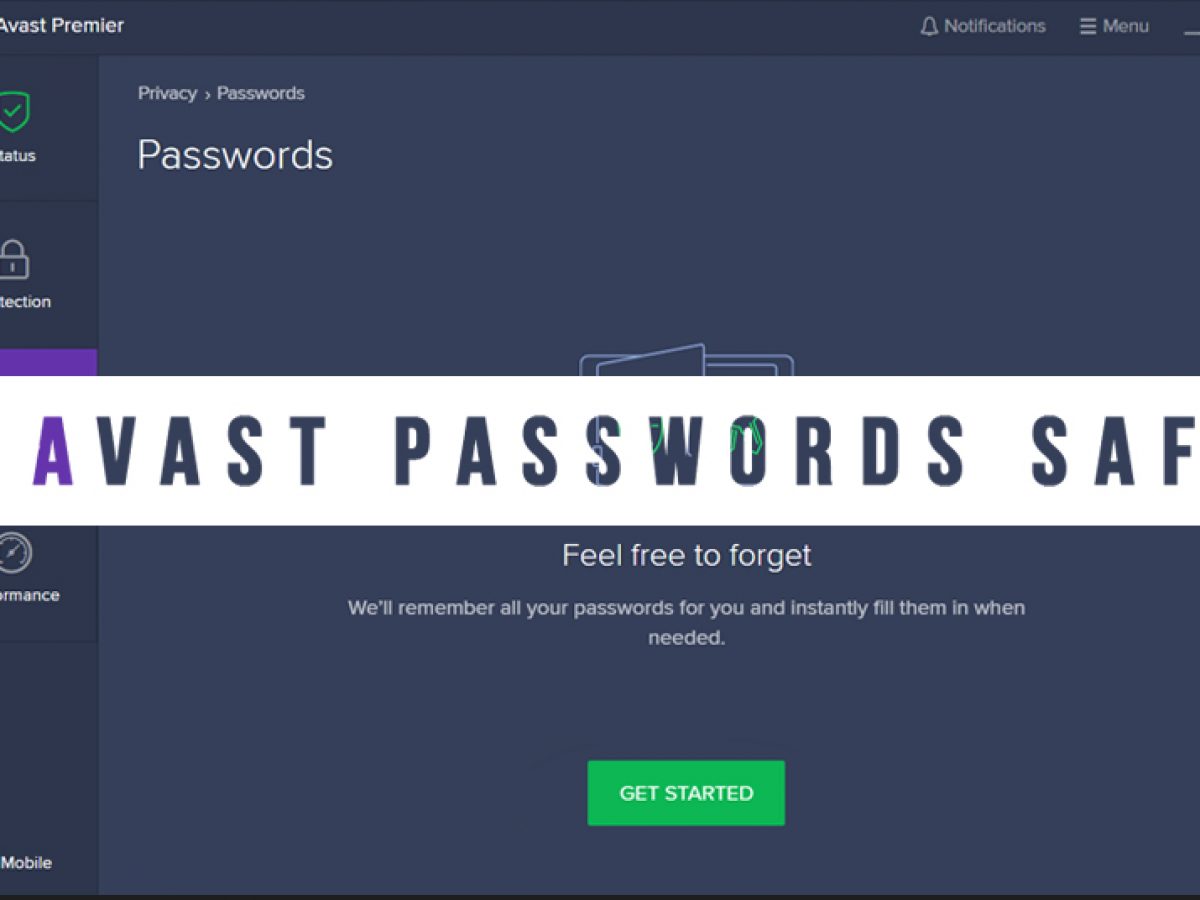 enable avast passwords extension for mac