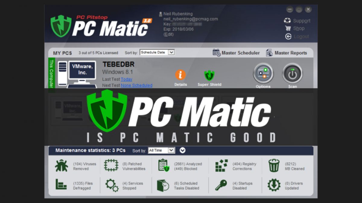 can pc matic subscription on windows work for mac as well