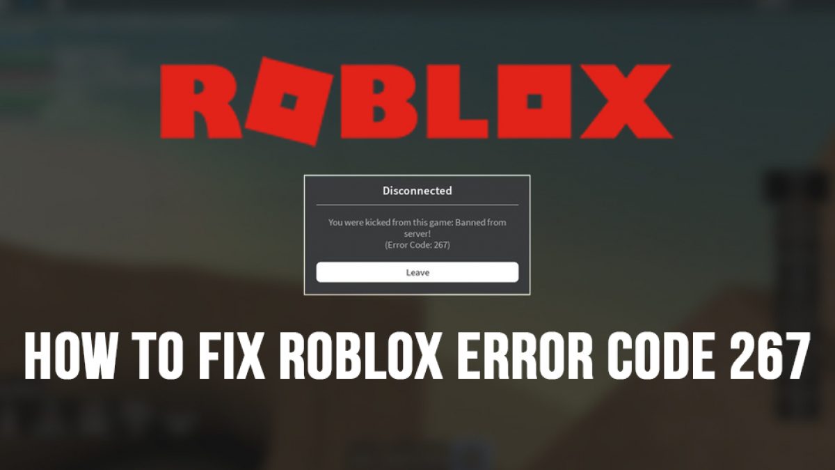 Error Code 263 Roblox