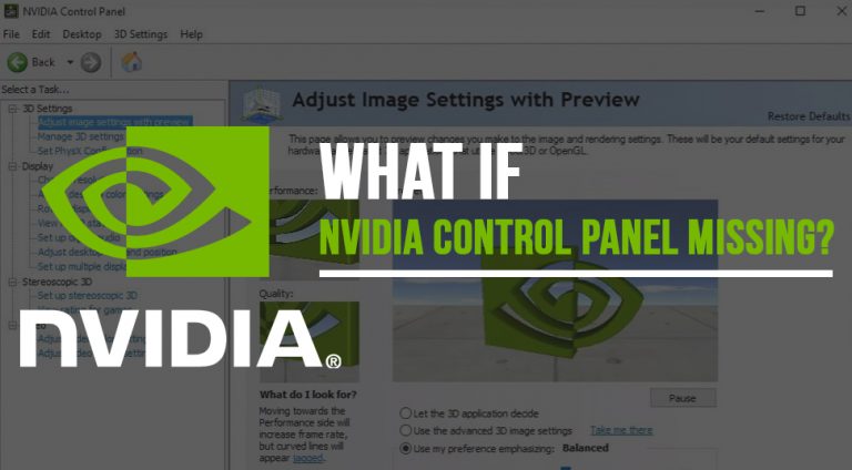 what is nvidia control panel windows 10