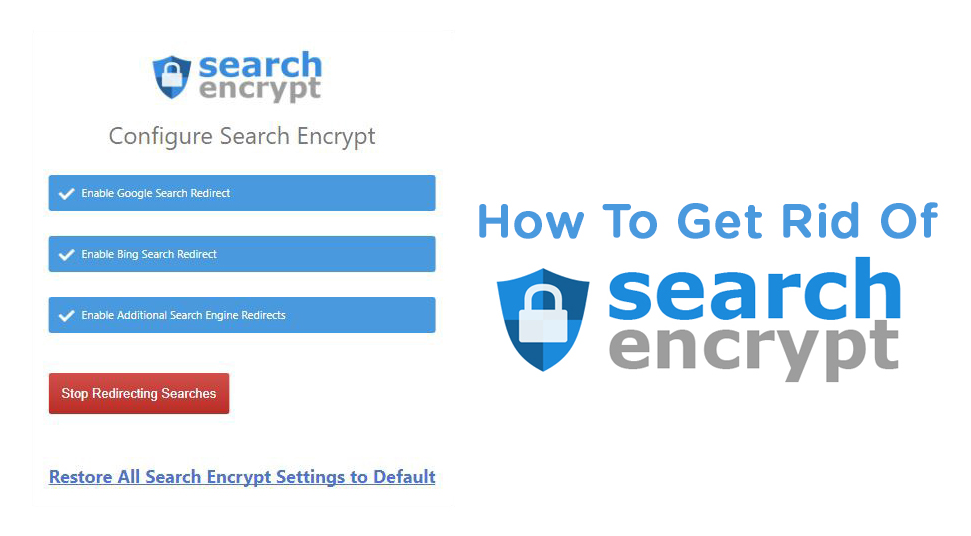 How to get rid of Search Encrypt