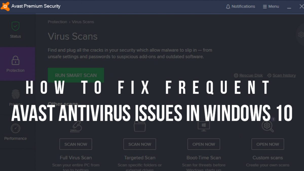 can i add advast antivirus to windows 10