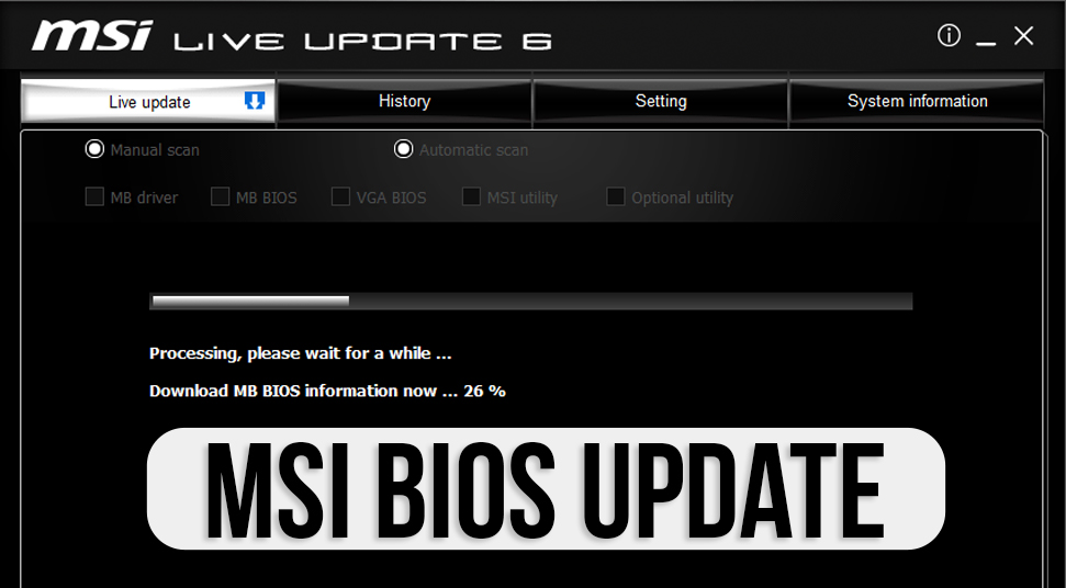 MSI Bios Update: MSI Motherboard Bios Update [Guide 2020]
