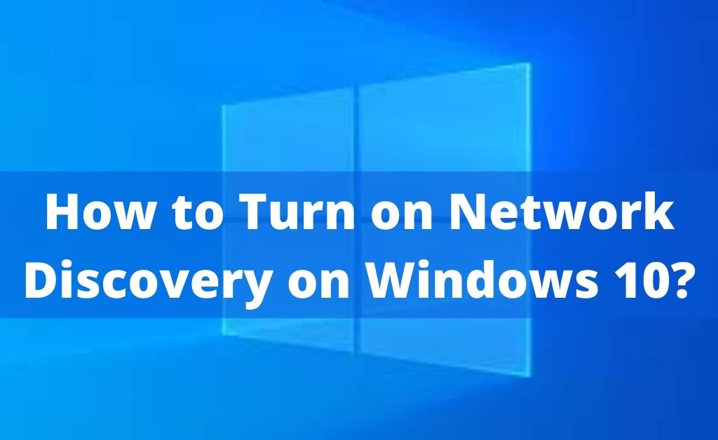 how to turn on network discovery